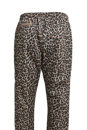 TRACK PANT - POLY JACQUARD / B-LEOPARD