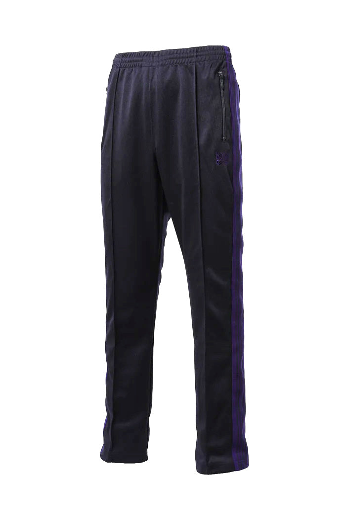 NARROW TRACK PANT - POLY SMOOTH / NVY