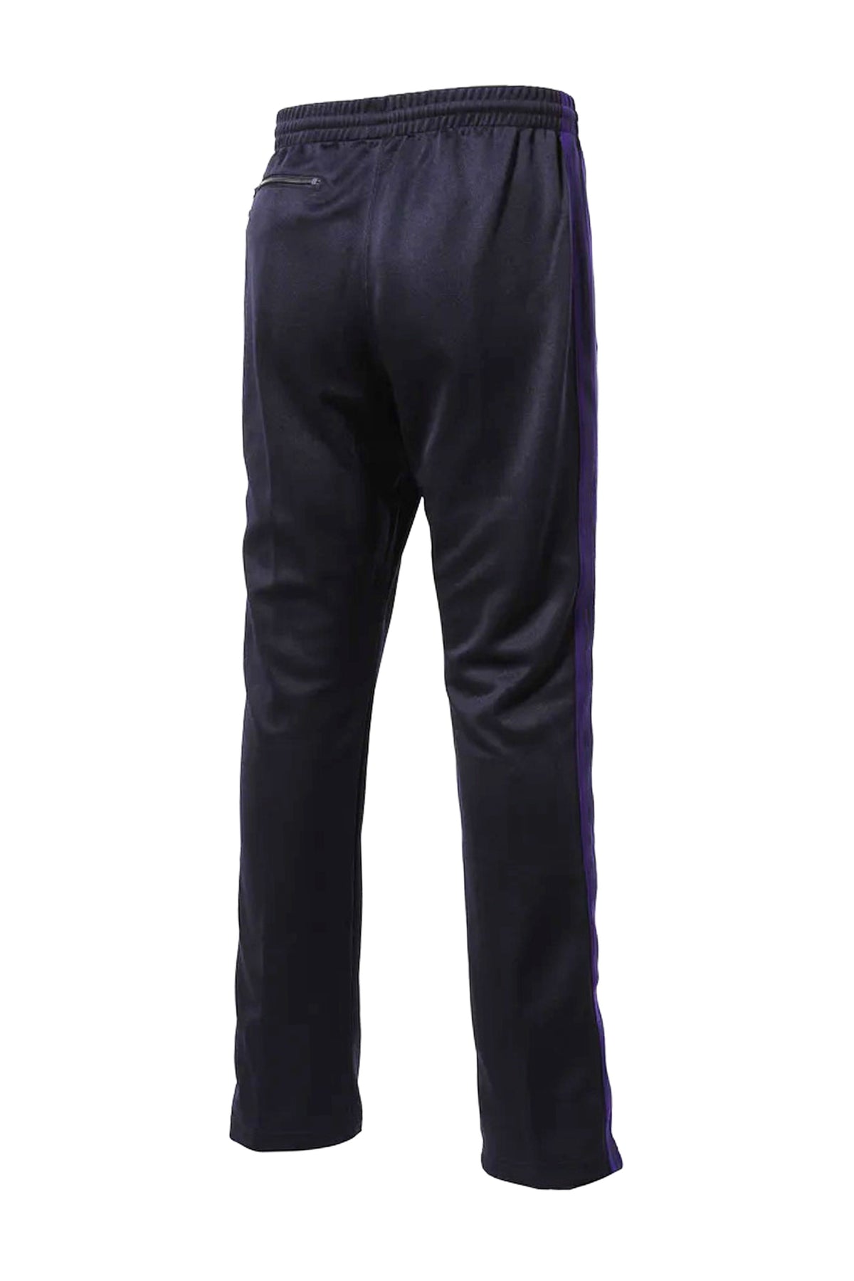 NARROW TRACK PANT - POLY SMOOTH / NVY