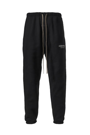 FLEECE ESSENTIAL SWEATPANT / BLK