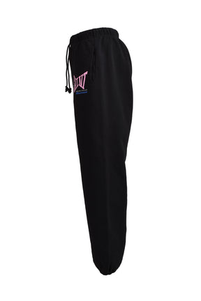 SWEAT PANTS/RIBON SAINT / BLK