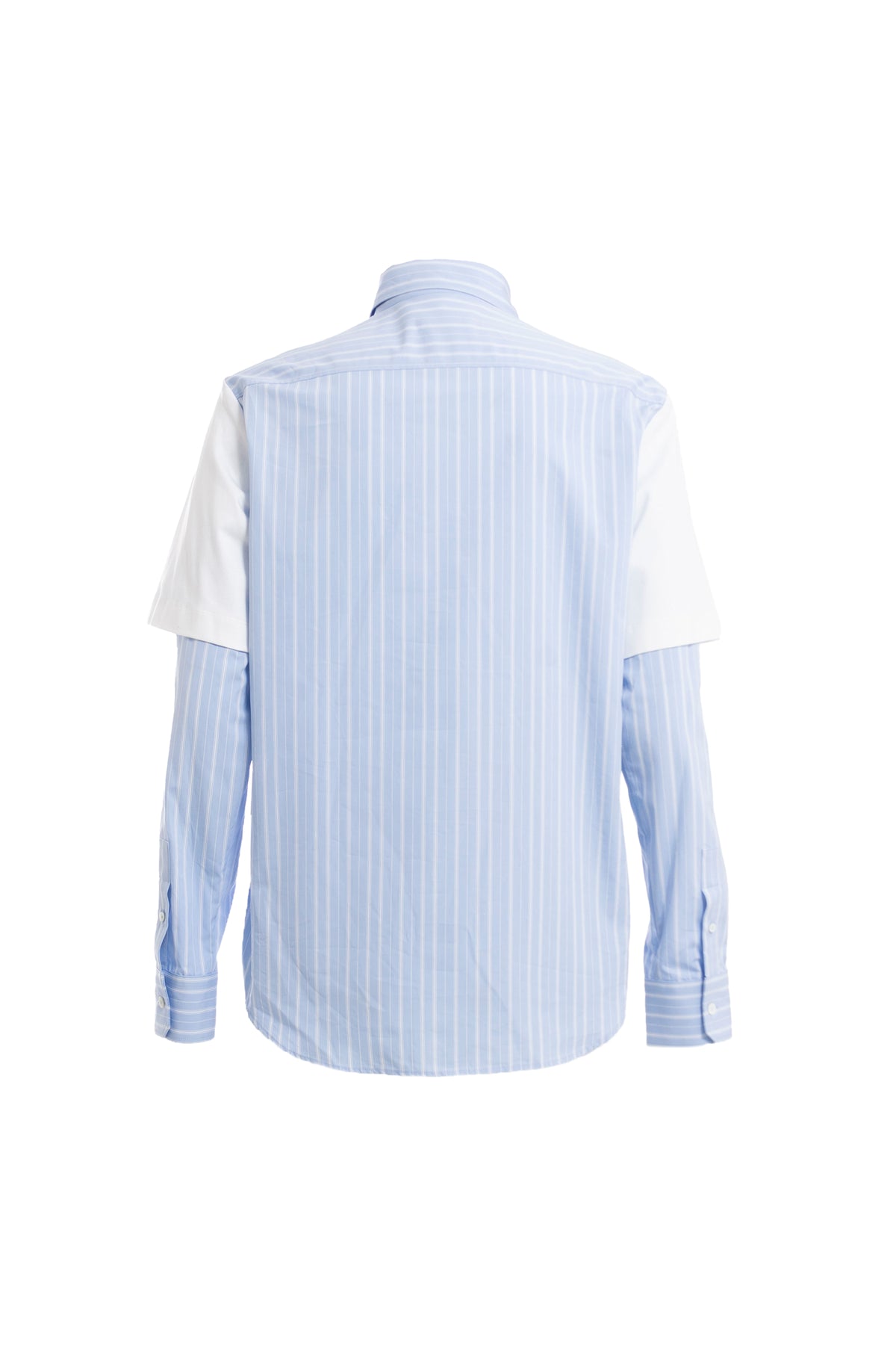 DOUBLE LAYER METEOR SHIRT / WHT LBLU