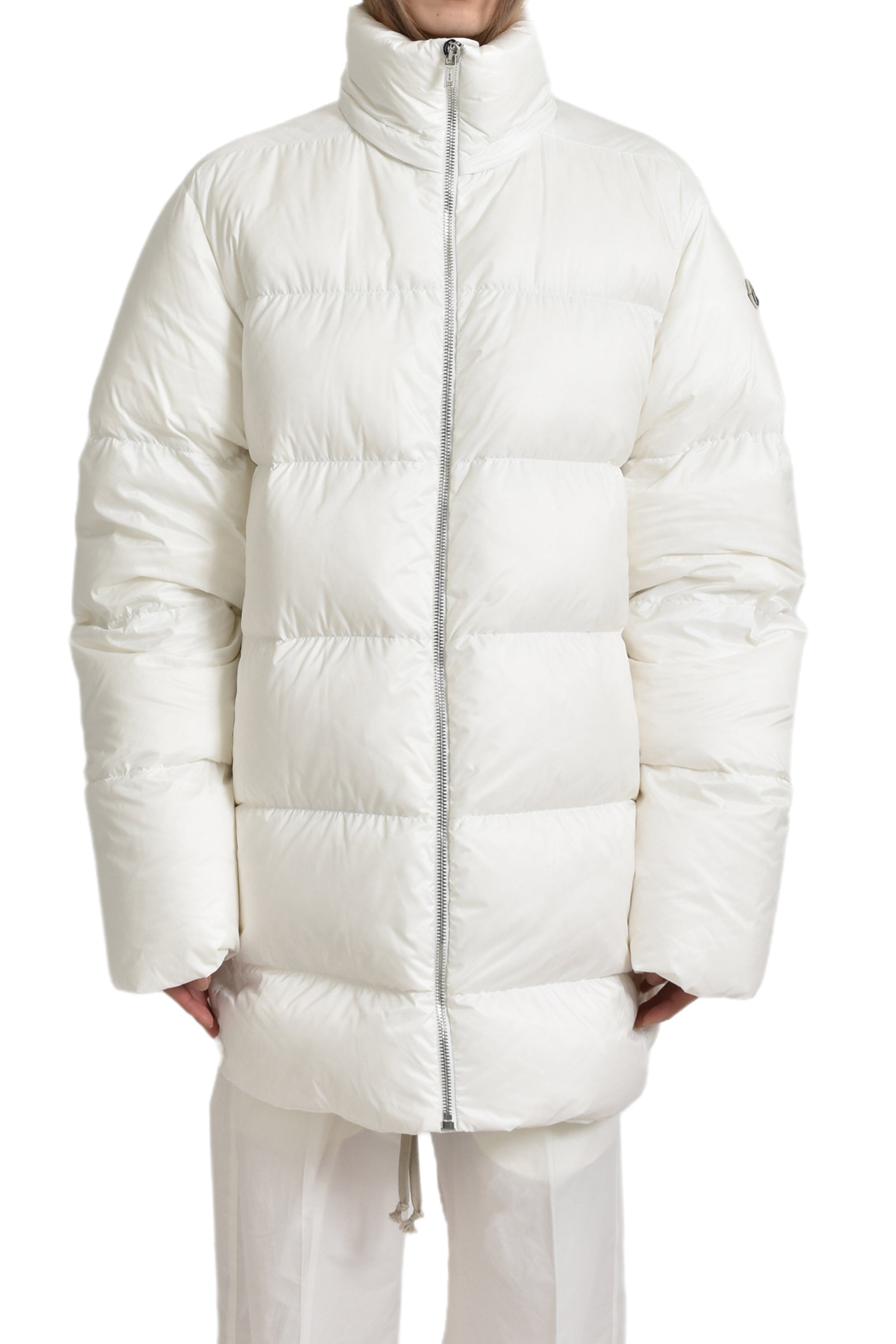 HOODED CYCLOPIC COAT / MILK