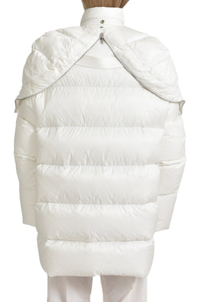 HOODED CYCLOPIC COAT / MILK