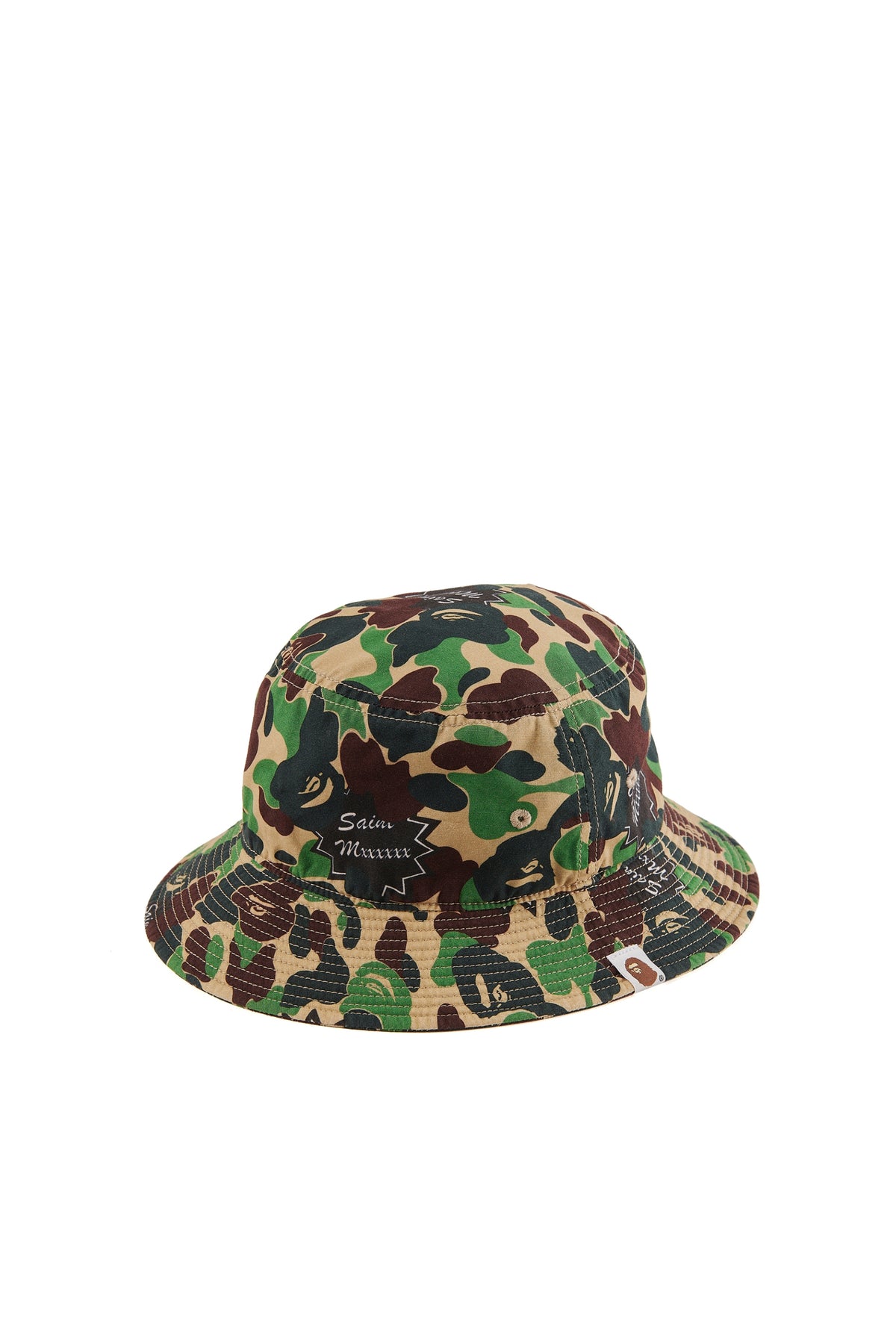 AP_BUCKET HAT/ST APE / CAMO