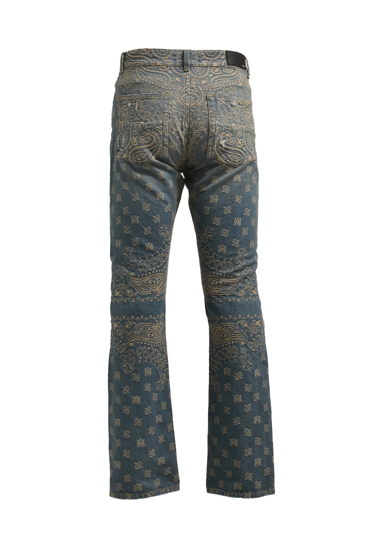 BANDANA JACQUARD STRAIGHT JEAN / CRAFTED INDIGO