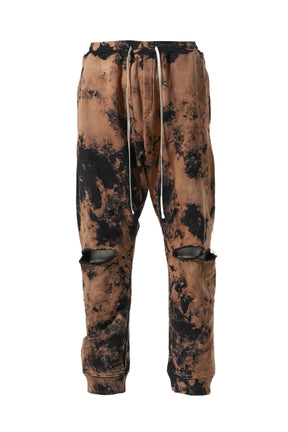 DISTRESSED SWEATPANTS / SAND