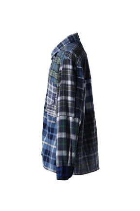 FLANNEL SHIRT -> STRAIGHT HEM SHIRT / ASSORTED