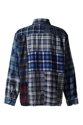 FLANNEL SHIRT -> STRAIGHT HEM SHIRT / ASSORTED