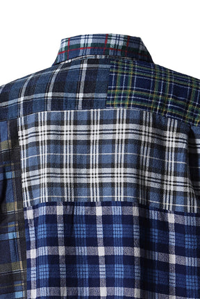 FLANNEL SHIRT -> STRAIGHT HEM SHIRT / ASSORTED