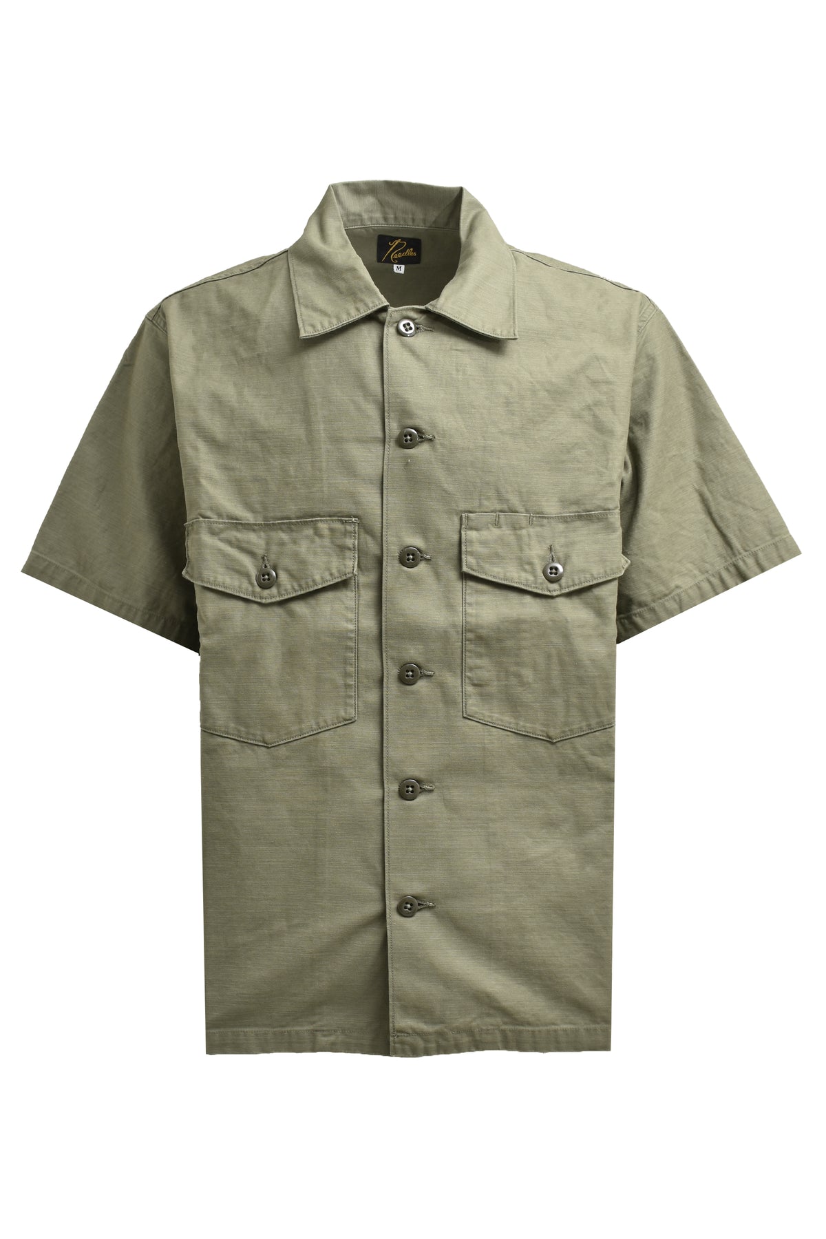 S/S FATIGUE SHIRT - BACK SATEEN / OLV