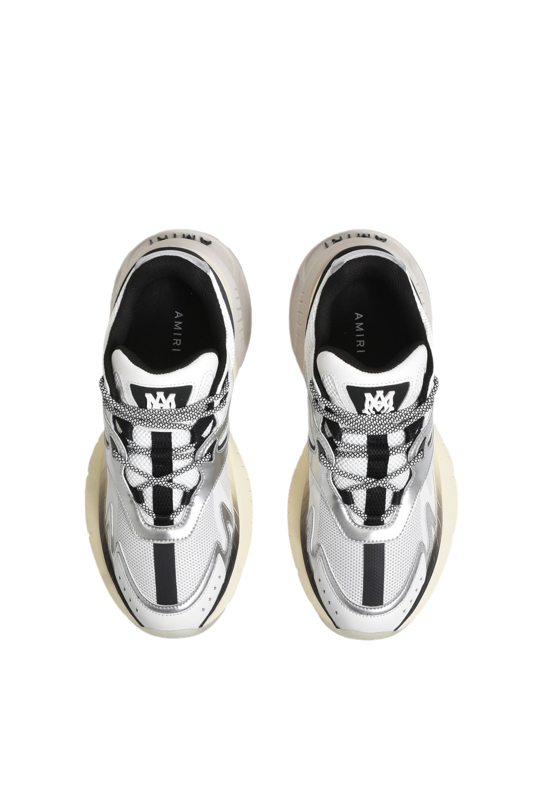 MA RUNNER / BLK WHT SILVER