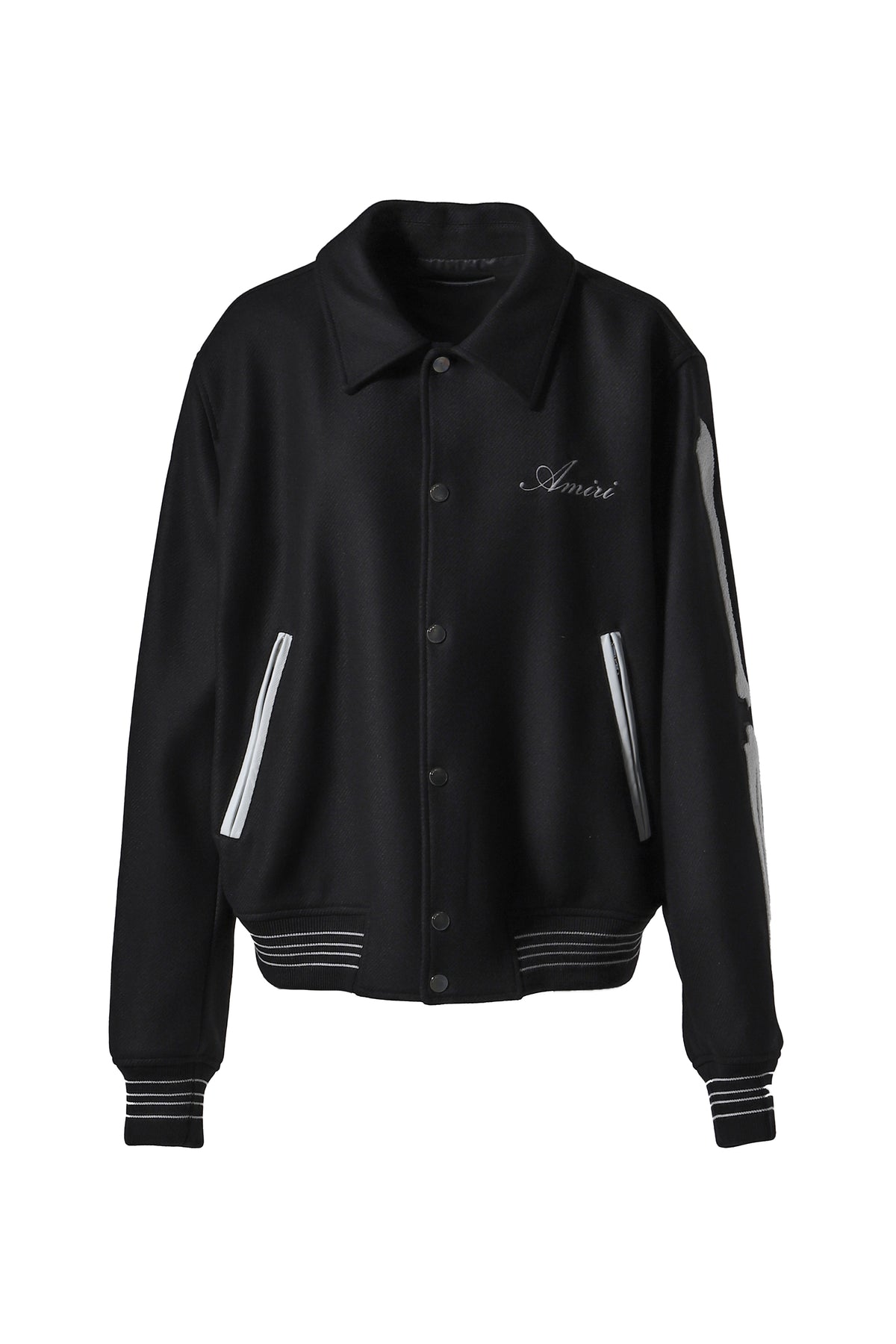 BONES JACKET / BLK WHT