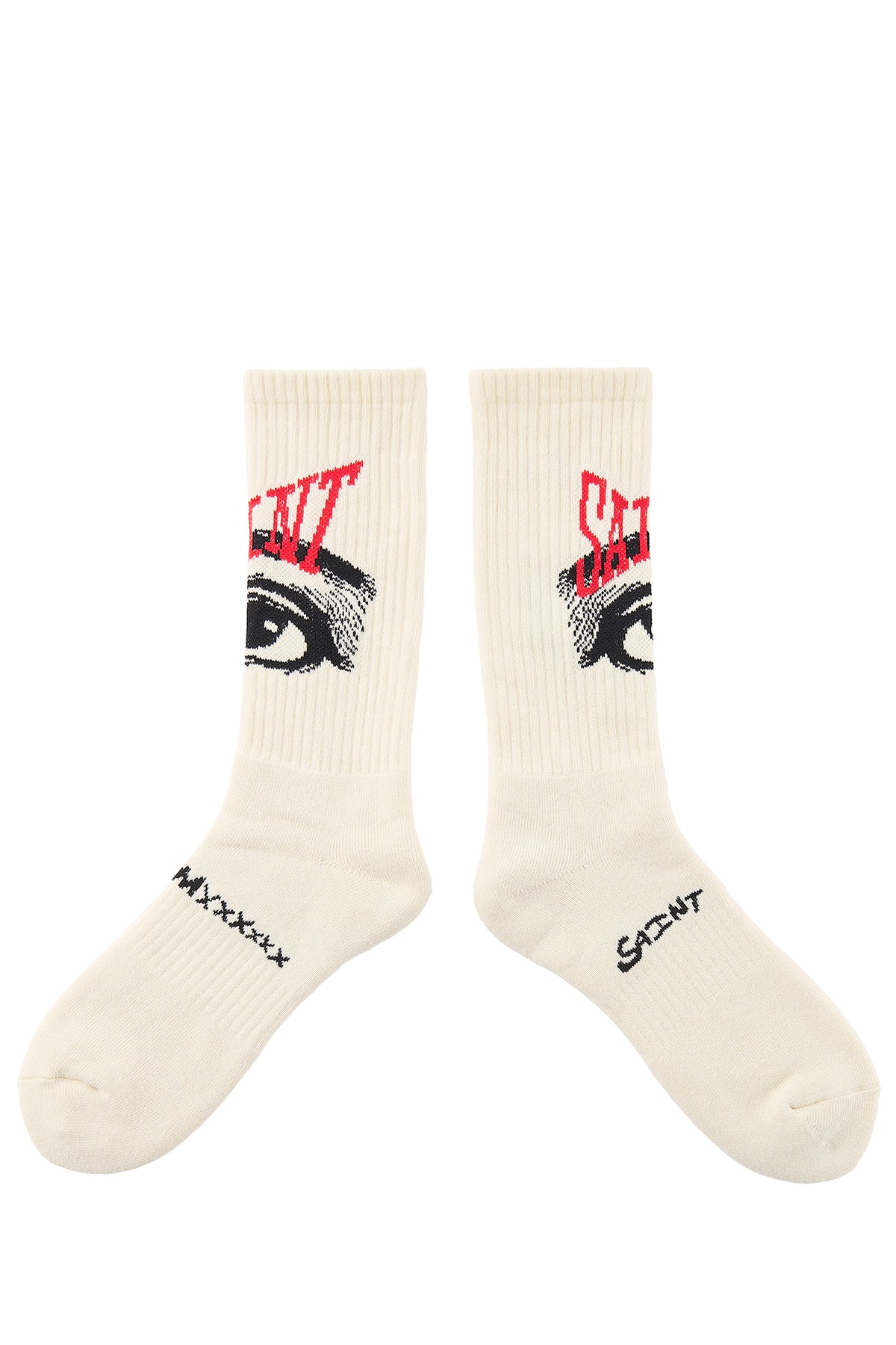 SOCKS/EYE/ECRU / ECRU