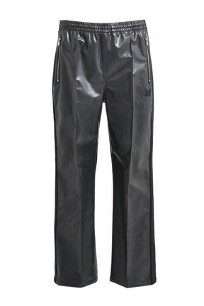 TRACK PANTS - SYNCETIC LEATHER (EXCLUSIVE) / BLK