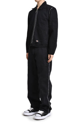 X STITCH PANTS / BLK