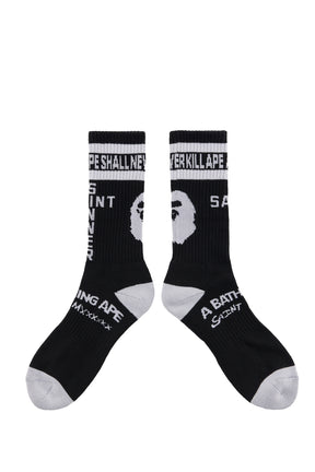 AP_SOCKS/APE / BLK