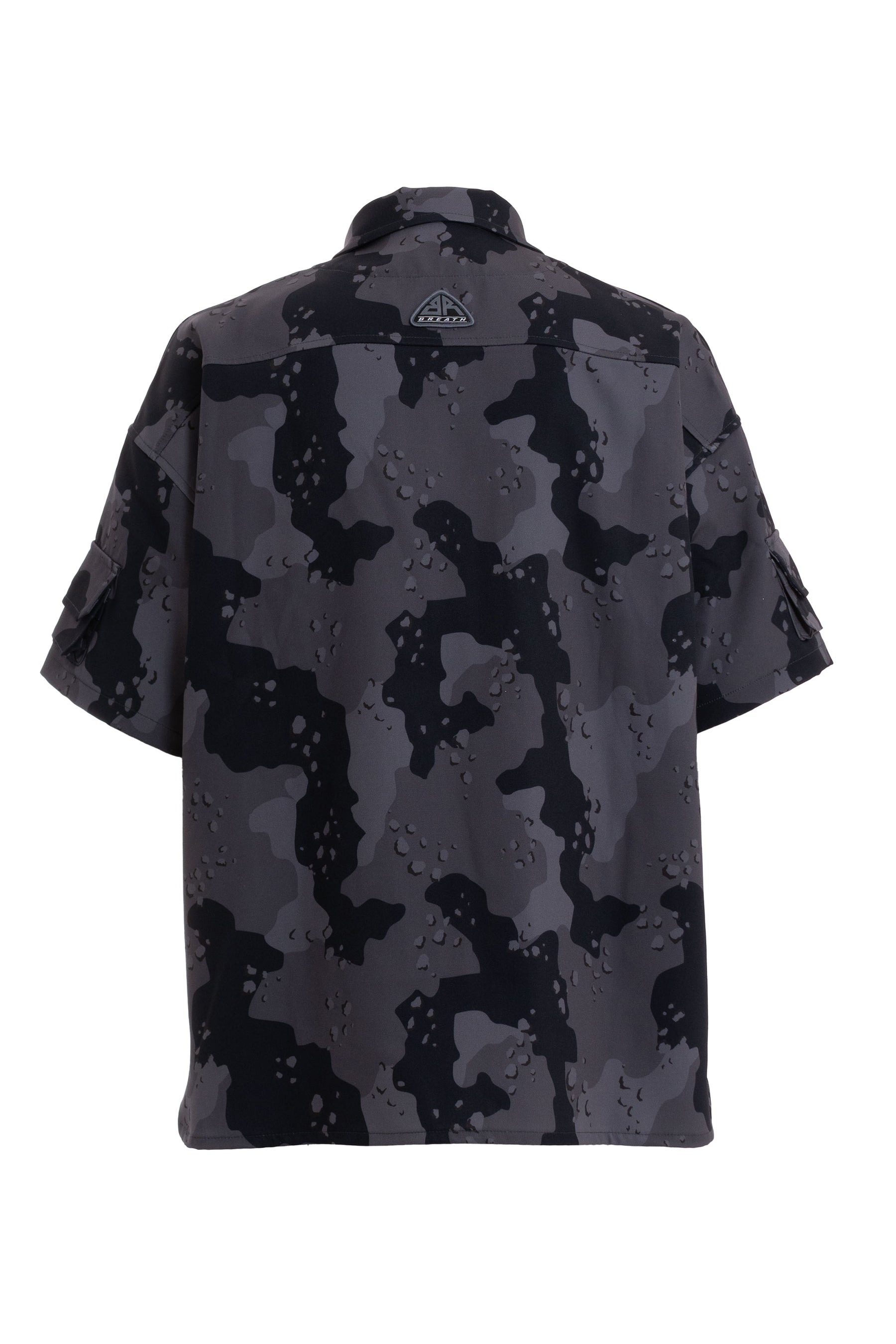 CAMO CARGO SHIRTS / BLK CAMO