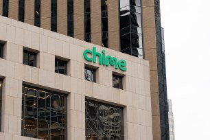 A streetview picture of a Chime building.