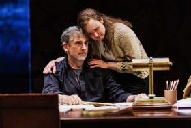 Steve Carell and Alison Pill star in "Uncle Vanya" on Broadway.
