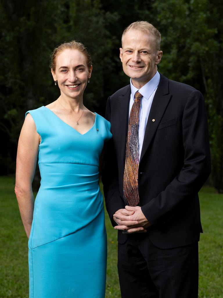 Georgina Long and Richard Scolyer were  jointly named the 2024 NSW Australian of the Year.