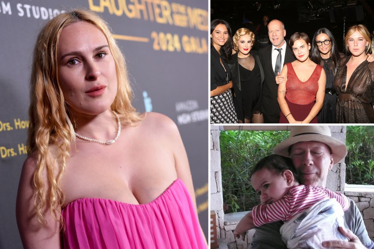 Rumer Willis has ‘deep gratitude’ for support during dad Bruce’s dementia battle: Sharing the news was ‘a bit scary’