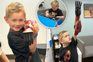 Jordan Marotta, a five-year-old Long Island boy is the youngest to ever wear a high tech prosthetic arm.