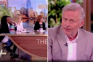 Co-hosts of "The View" quickly interjected to clarify that author, former lawyer John Grisham was not talking about assassinating Supreme Court judges during a recent guest appearance on their show.