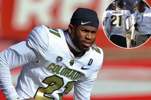 Shilo Sanders, a defensive back at Colorado and son of the program's head coach Deion Sanders, filed for bankruptcy last October to avoid liability for a $12 million lawsuit judgment after he allegedly injured a security guard in high school.