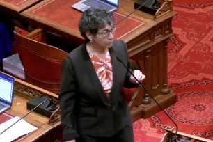 Democratic Sen. Susan Eggman, who reps part of San Joaquin County just outside San Francisco, gave the fiery speech on the Senate floor on May 23.