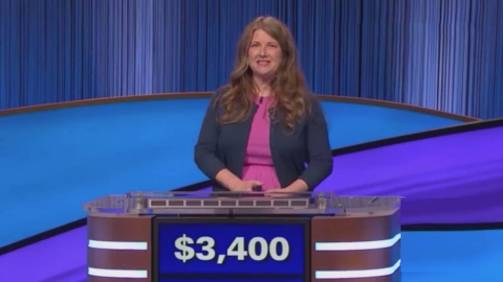 Staci Garner on "Jeopardy!"