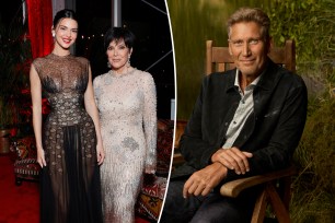 Reality star Kendall Jenner spilled the tea about her dinner with "Golden Bachelor" star Gerry Turner and momager, Kris Jenner.