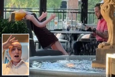 Waitress fired for posting viral video of man dining with a blow-up doll: ‘No words’