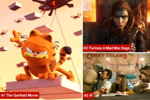 The Garfield Movie, Furiosa: A Mad Max Saga, IF