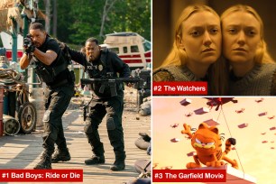 Bad Boys: Ride or Die, The Watchers, The Garfield Movie