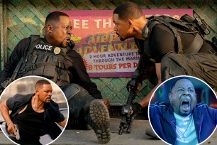 “Bad Boys: Ride or Die,” the fourth installment in the Will Smith-Martin Lawrence action comedy series, opened with an estimated $56 million in theaters over the weekend.