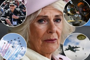 Queen Camilla moved to tears as allied forces commemorate 80th anniversary of the D-Day landings