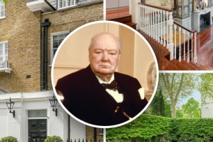 Winston Churchill's London home hits the market for $24.8 million.