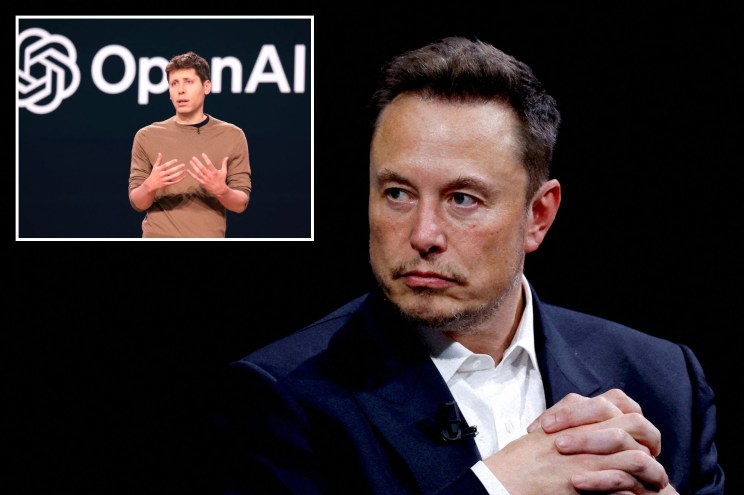 Elon Musk and OpenAI CEO Sam Altman