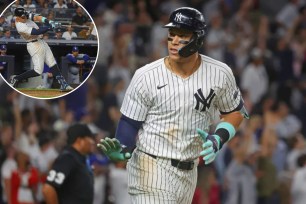 Yankees finally sit Aaron Judge while on pace that rivals his 2022 self