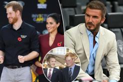 Meghan Markle reportedly barred Prince Harry from being photographed with David Beckham at the 2018 Invictus Games, before the upset soccer star sought "revenge" against the royal couple four years later.