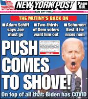 July 18, 2024 New York Post Front Cover