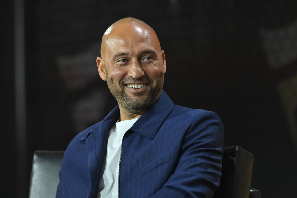 Derek Jeter attends the Fanatics Fest NYC at the Javits Center on August 16, 2024 in New York City.