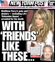 August 16, 2024 New York Post Front Cover