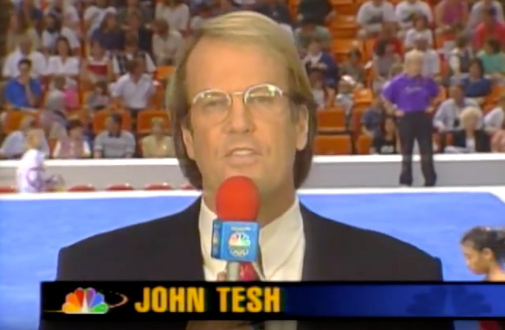 John Tesh on NBC Sports. 