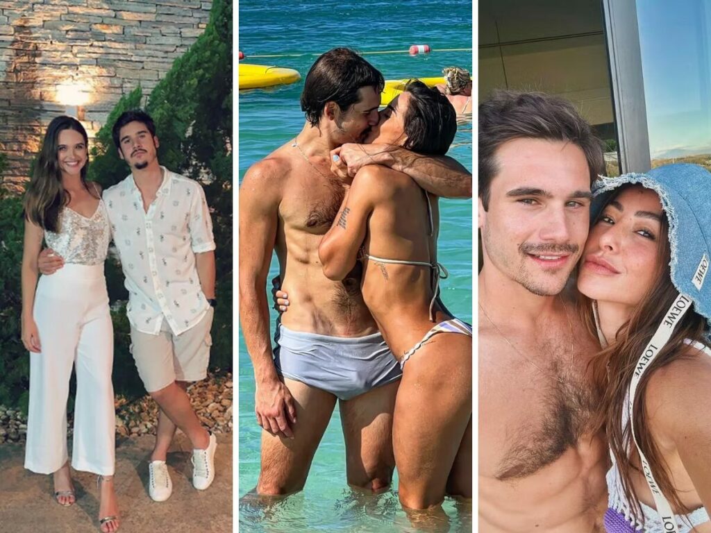 Nicolas Prattes com Juliana Paiva, Luiza Caldi e Sabrina Sato