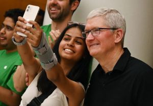 Tim Cook in India