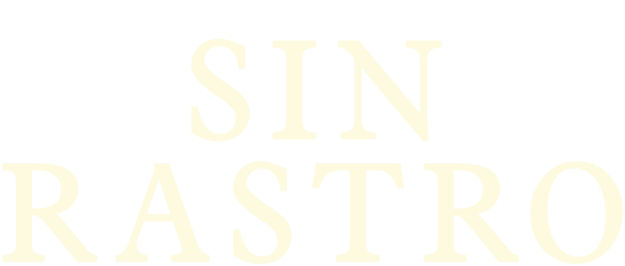 Sin rastro