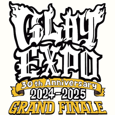 「GLAY 30th Anniversary GLAY EXPO 2024-2025 GRAND FINALE」ロゴ