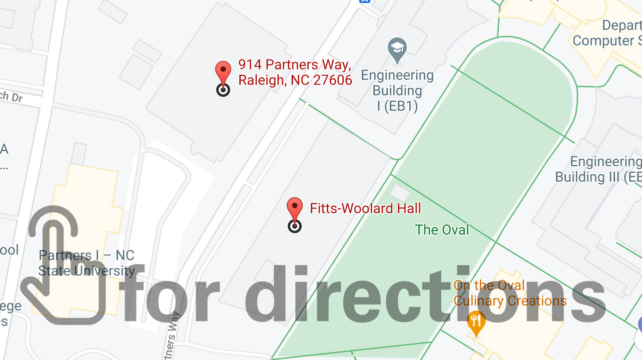 NC State campus parking map - click for directions